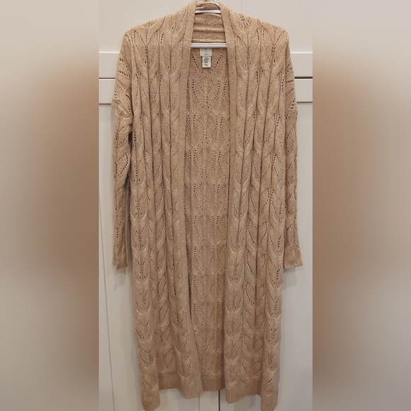 Joie open longline cardigan sweater - Picture 6 of 14
